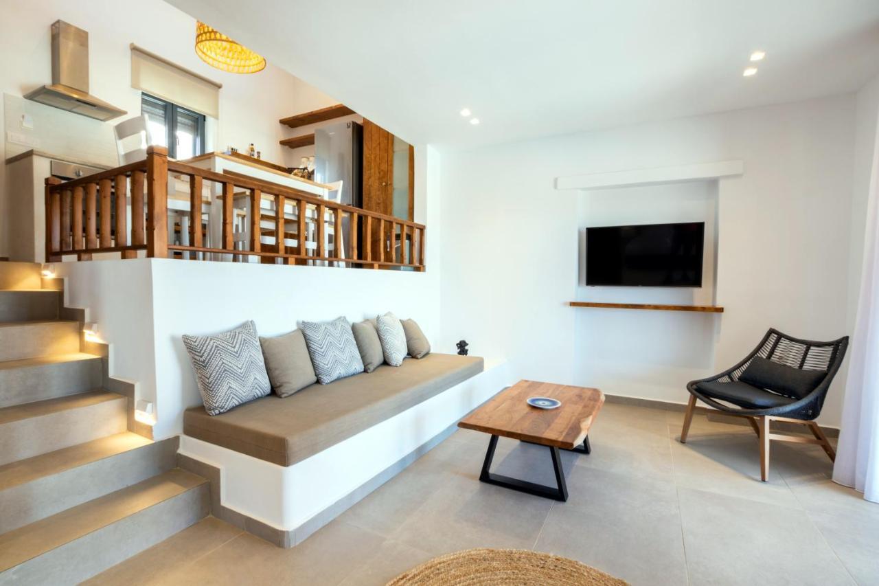 Cato Agro 5, Seafront Villa With Private Pool Afiartis Exterior photo